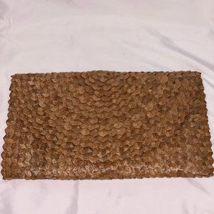 Straw Clutch Purse